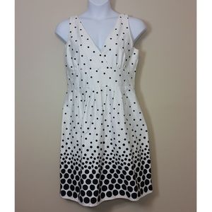 Sz 16 Mellissa Harper Navy & White dress